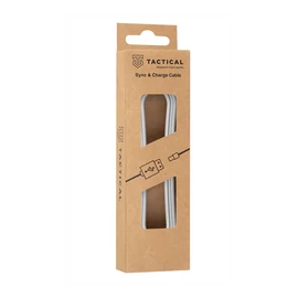 Tactical Smooth Thread USB / Lightning töltő- és adatkábel, 1m, fehér