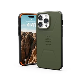 UAG Civilian MagSafe Apple iPhone 15 Pro Max hátlap tok, olive drab