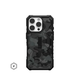 UAG Pathfinder SE Magsafe, Apple iPhone 16 Pro MagSafe kompatbilis tok, midnight camo (szürke)