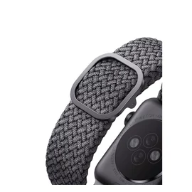 Uniq Aspen fonott szíj Apple Watch 42/44/45/49mm, szürke
