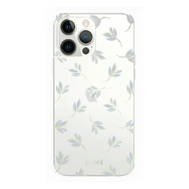Uniq Coehl Fleur Apple iPhone 13 Pro, szilikon tok, kék