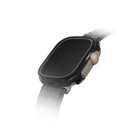Uniq Valencia Apple Watch Ultra 49mm aluminium tok, fekete