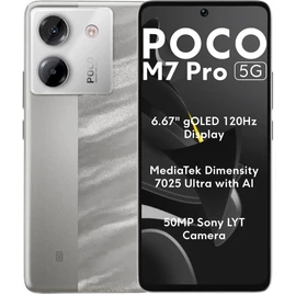 Xiaomi Poco M7 Pro 5G 256GB 12GB RAM Dual ezüst
