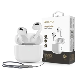 Devia Airbuds Pods3 Bluetooth sztereó headset - fehér