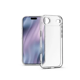 Haffner Clear Case kameravédős szilikon tok - Apple iPhone Air - átlátszó