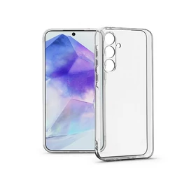 Haffner Clear Case kameravédős szilikon tok - Samsung SM-A556 Galaxy A55 5G - átlátszó