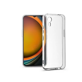 Haffner Clear Case kameravédős szilikon tok - Samsung SM-G556 Galaxy Xcover 7 - átlátszó