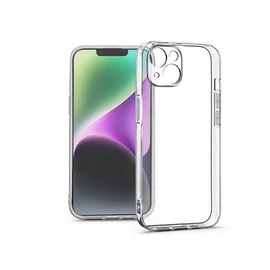 Haffner Clear Case szilikon tok - Apple iPhone 14 - átlátszó