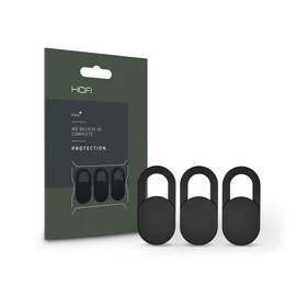 HOFI Slim Pro+ webkamera takaró/borító mobiltelefon, tablet, laptop - 3 db/cs - fekete