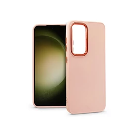 Haffner Frame szilikon tok - Samsung SM-S921 Galaxy S24 - pink
