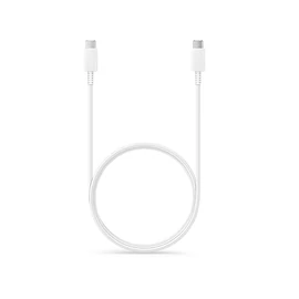 Samsung EP-DW767JWE gyári Type-C/Type-C adat- és töltőkábel 1,8m - 3A - fehér - ECO