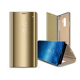Haffner Smart Clear View Flip oldalra nyíló tok - Samsung SM-A546 Galaxy A54 5G - arany