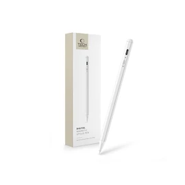 Tech-Protect Digital Magnetic Stylus Pen aktív toll rajzhoz, jegyzethez - Apple iPad-hez - fehér