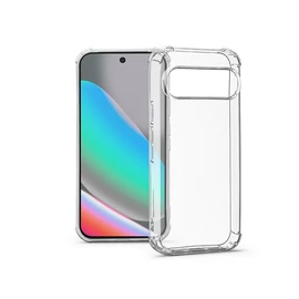 Haffner Anti Shock kamervédős szilikon tok - Google Pixel 10/10 Pro - átlátszó