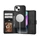 Tech-Protect Wallet Flip oldalra nyíló tok + Magsafe tok - Apple iPhone 15 - fekete