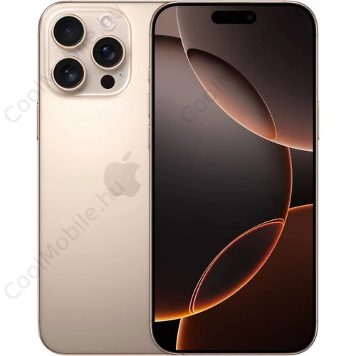 Apple iPhone 16 Pro Max 512GB sivatagszínű titán