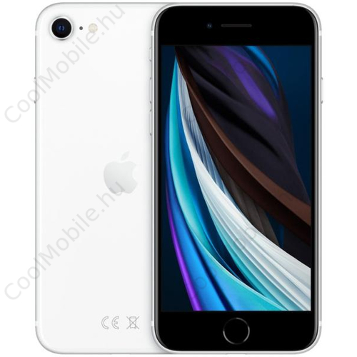 Apple Iphone SE 2020 256GB fehér, kártyafüggetlen, Gyártói garancia