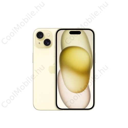 Apple iPhone 15 512GB sárga