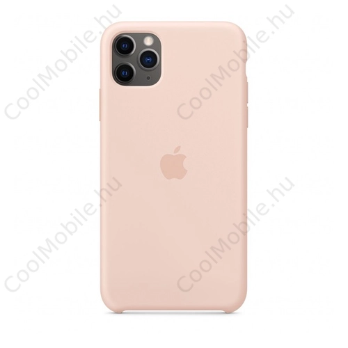 Apple iPhone 11 Pro Max gyári szilikon tok, rózsakvarc, MWYY2ZM/A
