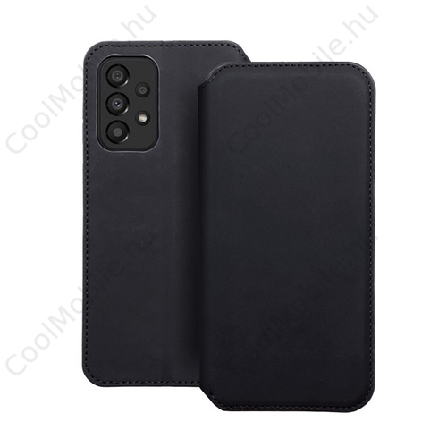 Dual Pocket Samsung Galaxy A33 5G, flip tok, fekete