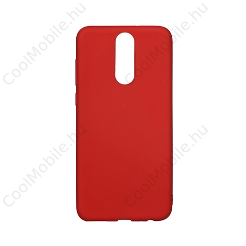 Forcell Soft szilikon hátlap tok Samsung G970 Galaxy S10e, piros