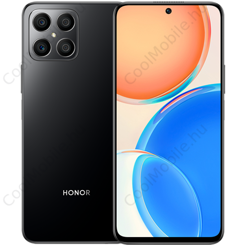 Honor X8 128GB 6GB RAM Dual fekete