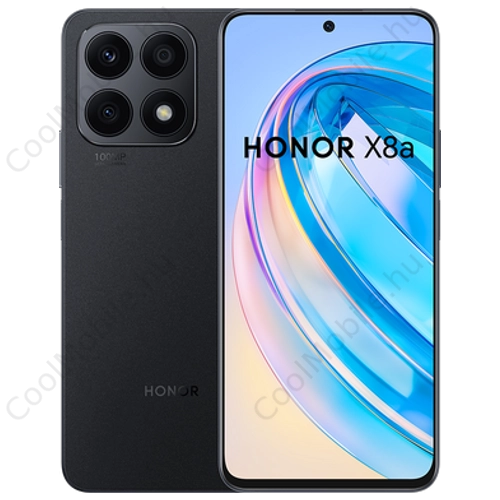 Honor X8 128GB 6GB RAM Dual fekete