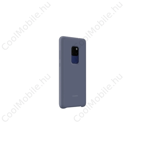 Huawei Mate 20 Silicone Case, gyári szilikon tok, világos kék