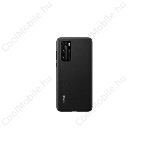 Huawei P40 Protective Cover, gyári tok, fekete