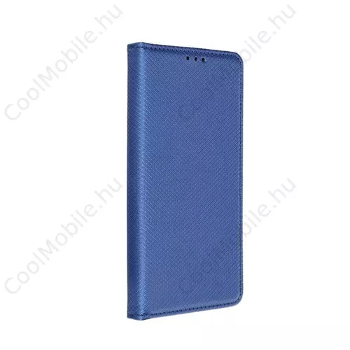 Magnet Samsung Galaxy S22 mágneses flip tok, kék