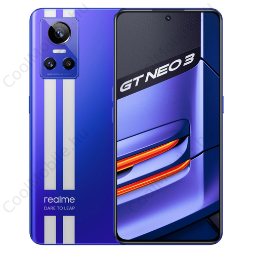 Realme GT Neo 3 150W 5G 256GB 12GB RAM Dual kék