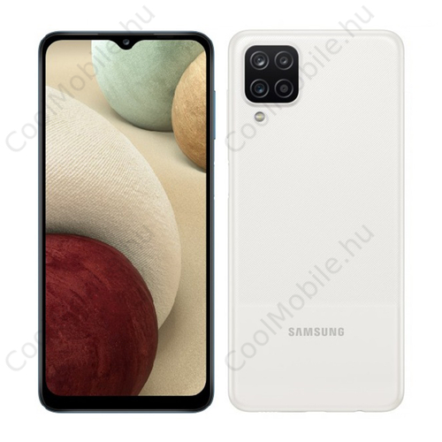 Samsung Galaxy A12 Nacho 128GB 4GB RAM Dual (SM-A127F) fehér