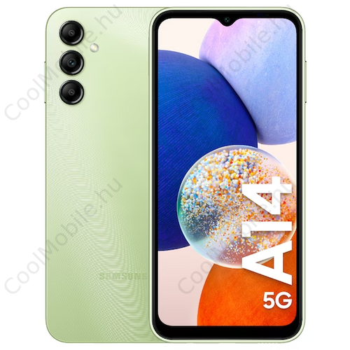 Samsung Galaxy A14 5G 128GB 4GB RAM Dual (A146P) zöld
