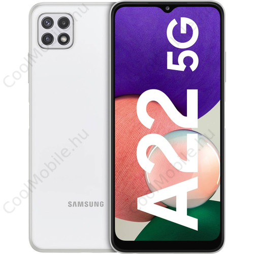 Samsung Galaxy A22 5G 128GB 4GB RAM Dual (A226) fehér