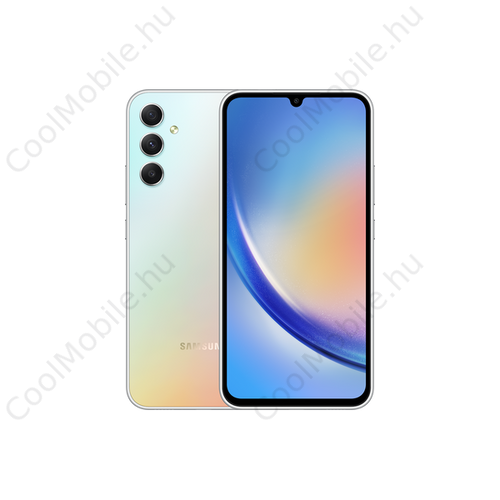 Samsung Galaxy A34 5G 128GB 6GB RAM Dual (A346) ezüst