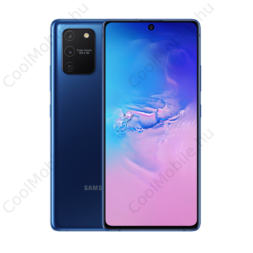 Samsung G770F Galaxy S10 Lite 128GB Dual Sim, kék, Gyártói garancia