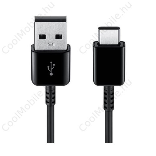 Samsung EP-DG930IBE USB Type-C adatkábel, 1,5m, fekete, gyári