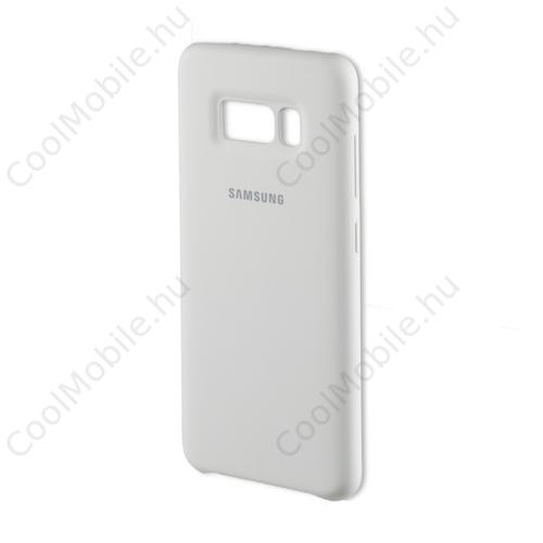 Samsung G950 Galaxy S8 Gyari Silicone Cover Hatlap Tok Feher Ef Pg950tw Sm G950 Szilikon Tok