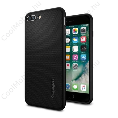 Spigen Liquid Air Armor Apple iPhone 8 Plus/7 Plus Black tok, fekete