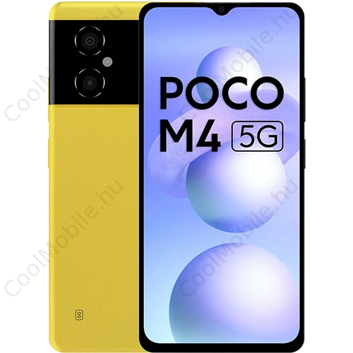 Xiaomi Poco M4 5G 64GB 4GB RAM Dual sárga
