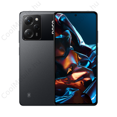Xiaomi Poco X5 Pro 5G 128GB 6GB RAM Dual fekete