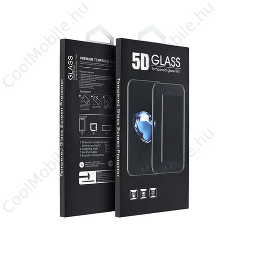 Xiaomi redmi 13C 5D Full Glue tempered Glass, kijelzővédő üvegfólia, fekete