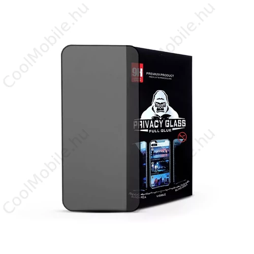 Xiaomi Redmi Note 12 Pro 4G/Redmi Note 11 Pro 4G/Redmi Note 11 Pro 5G üveg      képernyővédő fólia - Privacy Glass Full Glue - 1 db/csomag