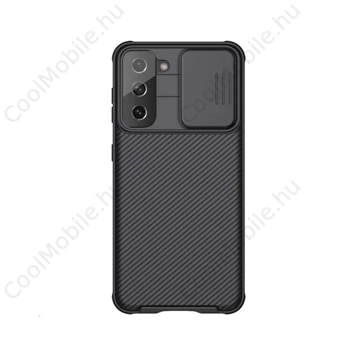 Nillkin CamShield PRO kemény tok Samsung Galaxy S21 készülékhez fekete