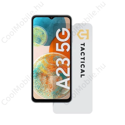 Tactical Glass Shield 2.5D Samsung Galaxy A22 5G készülékhez átlátszó
