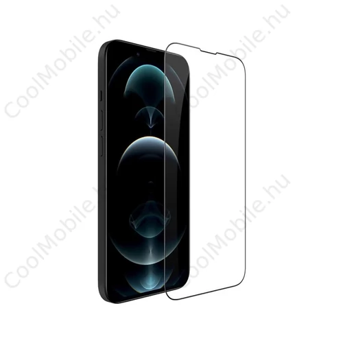 Nillkin Edzett üveg kijelzővédő 2.5D CP+ PRO, Apple iPhone 13/13 Pro/14/16e készülékhez, fekete