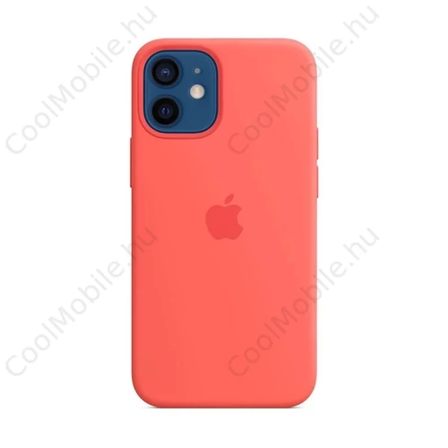MHKP3ZM/A Apple Silicone Magsafe tok iPhone 12 Mini készülékhez rózsaszín Citrus