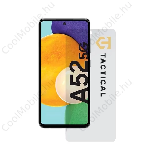 Tactical Glass Shield 2.5D Samsung Galaxy A52/A52 5G/A52s 5G/A53 5G készülékhez átlátszó