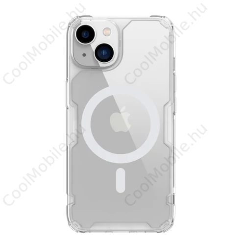 Nillkin Nature TPU PRO Magnetic tok Apple iPhone 13/14 készülékhez átlátszó