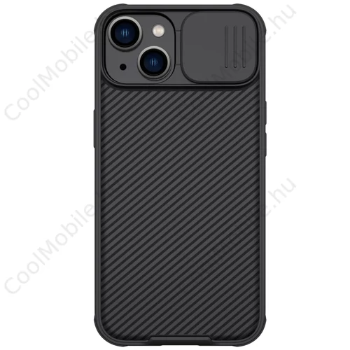 Nillkin CamShield PRO kemény tok Apple iPhone 13/14 készülékhez fekete